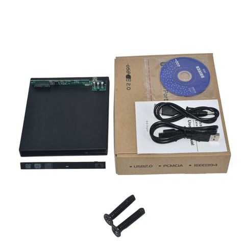 Mobile optical drive DVD-RW / CD-RW notebook external case USB2.0 optical drive recorder mobile protective case ► Photo 1/6