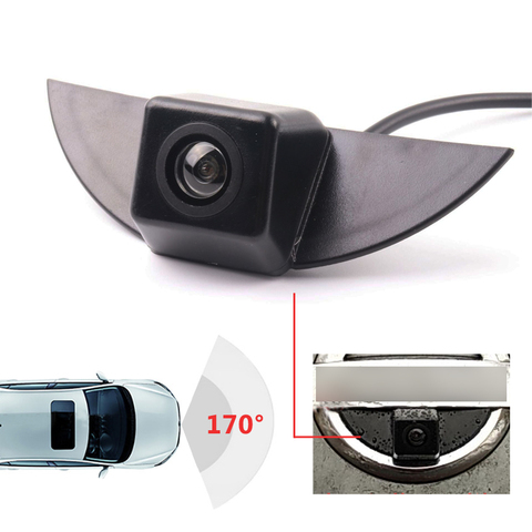 HD CCD Car Front View Camera For Nissan X-Trail t32 Tiida Qashqai  J11 Teana Sunny Livina Fairlady Without Parking Line ► Photo 1/6