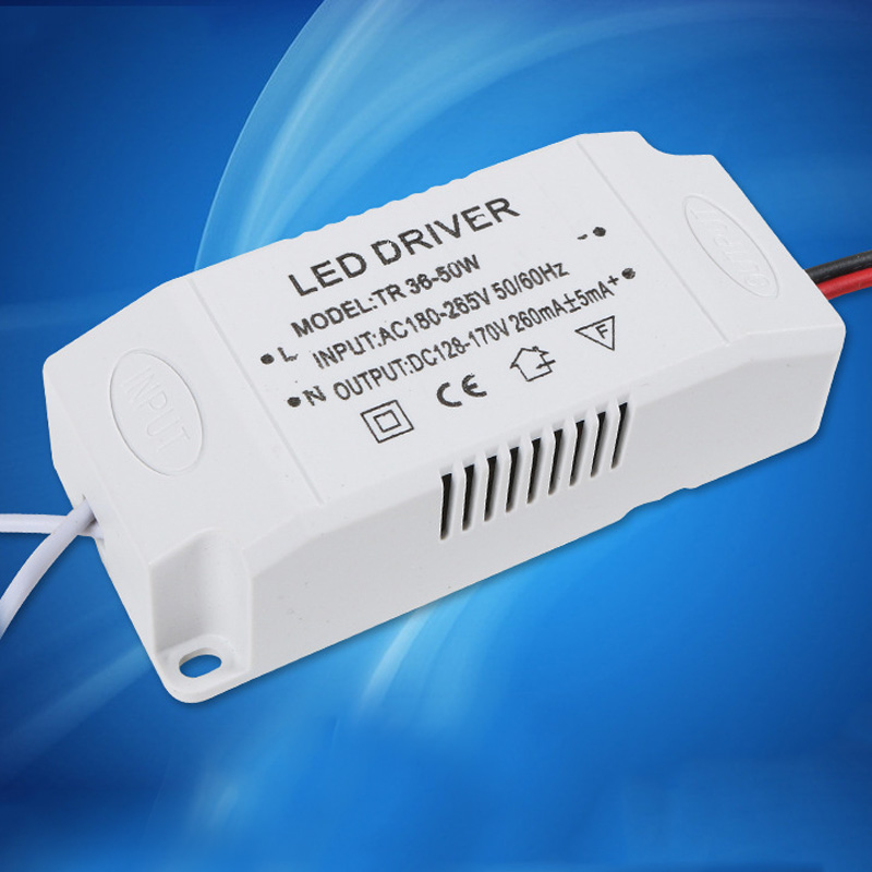 External Power Supply Waterproof LED Driver 12-24W/24-36W/36-50W Electronic Transformer Constant Current For Ceiling Light ► Photo 1/5