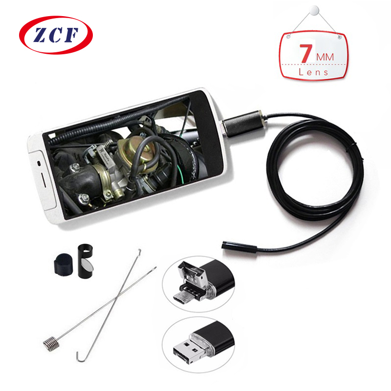 kalmeren Donker worden gevangenis MINI Endoscope Camera Android endoscopy 7mm Lens IP67 Waterproof Inspection  Borescope Micro OTG USB Car Camera Endoscope - Price history & Review |  AliExpress Seller - ZCF Official Store | Alitools.io