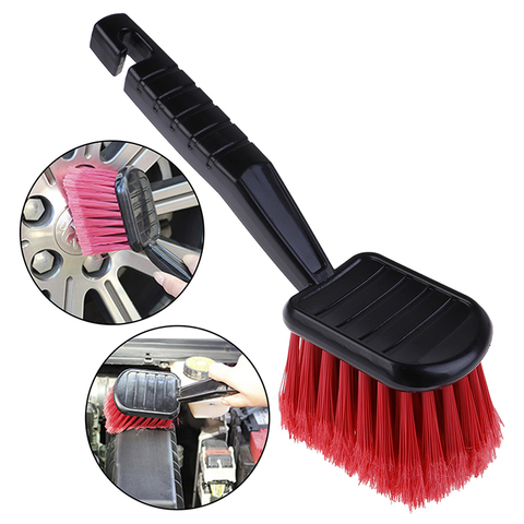 1pc Car Wheel Brush Tire Cleaner with Red Bristle + Black Handle Washing  Tools for Auto Detailing Motorcycle Cleaning - Price history & Review, AliExpress Seller - AUTOMOTIVE Store