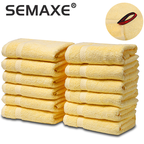 SEMAXE Luxury Towels,100%Cotton Soft And Highly Absorbent Bathroom