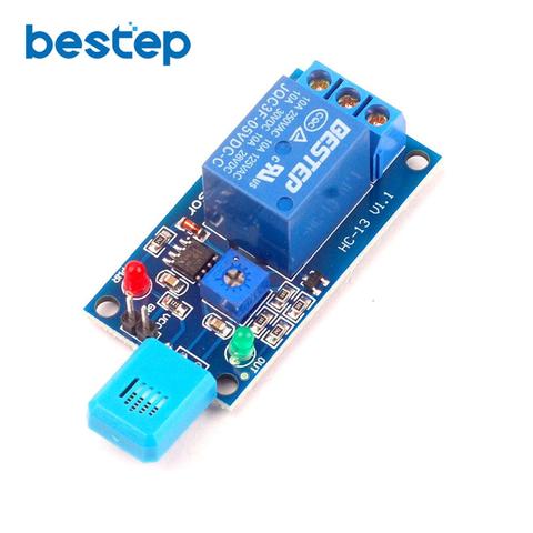 5V Humidity Switch Sensor Relay Module Sensitive Humidity Controller Humidity Sensor Module ► Photo 1/5