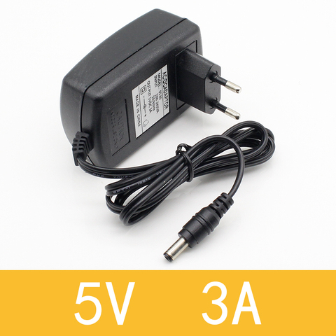 1pcs 5V 3A DC5.5mm AC/DC Adaptor 5V3A 3000mA Power Adapter Supply Charger For Android TV Box SP ► Photo 1/3