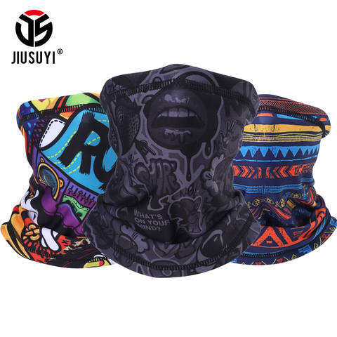 Winter 3D Skull Clown Headband Magic Scarf Neck Gaiter Fleece Warm Cover Half Face Guard Tube Scarves Bandana Men Women Hip Hop ► Photo 1/6