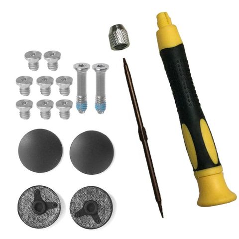 New For A1369 A1370 A1465 A1466 Rubber Bottom Case Cover Feet Foot Kit Screws Set Screwdriver TOOL for Macbook Air 11