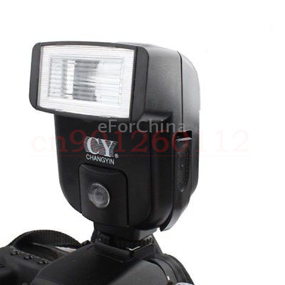 YINYAN Mini CY-20 Flash Light For D3400 D7200 D5500 D3300 D5300 D610 D7100 D3500 D750 D800 D810 D7000 D3100 D3200 D90 D7500 ► Photo 1/5