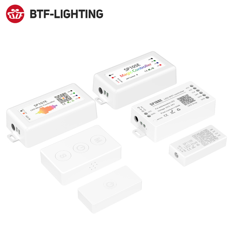 WS2812B Led Strip Light Controller Bluetooth SP105E SP110E Wifi SP108E SP501E Music SP107E SP601E WS2811 SK6812 Lights DC5V-24V ► Photo 1/6