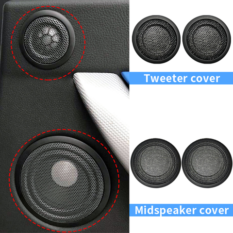 Car Door Tweeter And Midrange Cover For BMW F30 F31 F34 F52 F47 F15 F39 Series Treble Audio Speaker loudspeaker Horn Accessories ► Photo 1/6