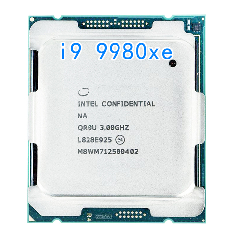 thee Verandering Trekker Intel Core i9 9980XE Extreme Edition Processor 18 Cores up to 4.4GHz Turbo  Unlocked LGA2066 X299 Series 165W Processors (999AD1) - Price history &  Review | AliExpress Seller - Shop1462514 Store | Alitools.io