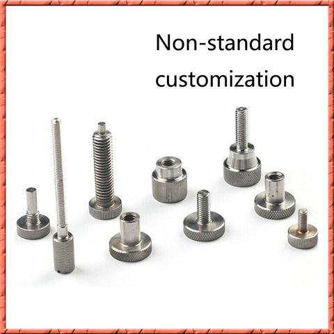 M1-M30 Custom made Non-standard screw Special bolt nut for anticorrosion and rust prevention ss304 306/Titanium/brass/steel ► Photo 1/5