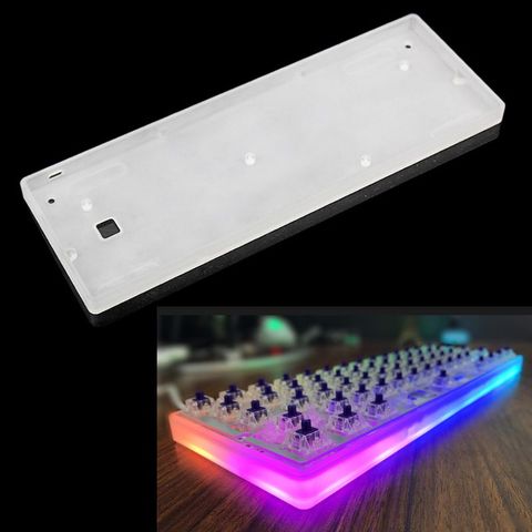 Frosted Acrylic Case Shell PCB Plate For GH60 DZ60 Poker2 60% mini Keyboard ► Photo 1/6