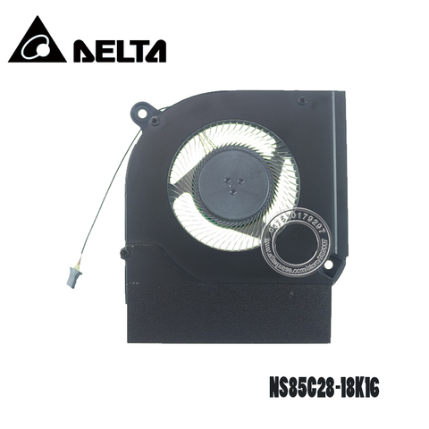 Laptop CPU Cooling Fan DC05V 1.00A NS85C28-18K16 6033B0072301 4Pin metal leaf ► Photo 1/2