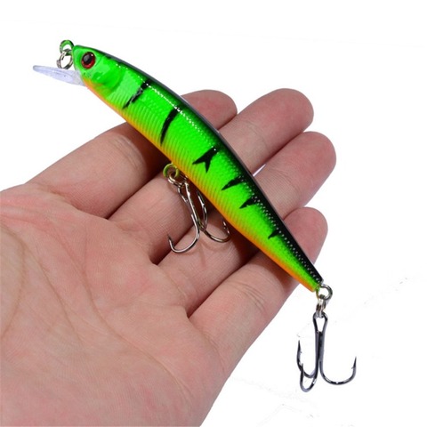 1pcs 8.2g 10cm Fishing Lures Minnow Wobbler Floating Bass Trolling Artificial Hard Bait Crankbait Carp Pesca Fishing Tackle ► Photo 1/6