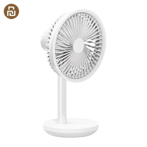 HOT Solove 5W USB Desktop Table Fan 3 Modes Wind Speed Cooling Oscillating Fan ► Photo 1/6