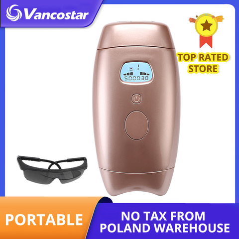 IPL Hair Removal Laser 500000 Flashes Epilator Permanent Bikini Trimmer LCD Depilator Electric depilador a laser ► Photo 1/6