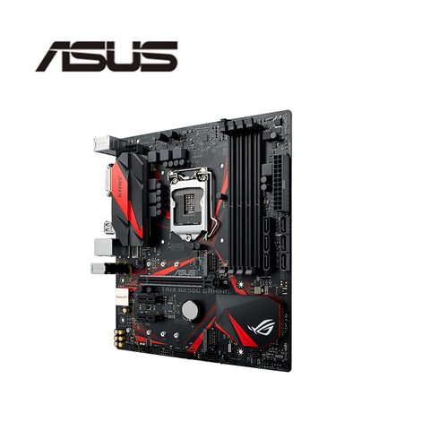 For Asus ROG STRIX B250G GAMING Original Used Desktop Intel B250 B250M DDR4 Motherboard LGA 1151  i7/i5/i3 USB3.0 SATA3 ► Photo 1/1