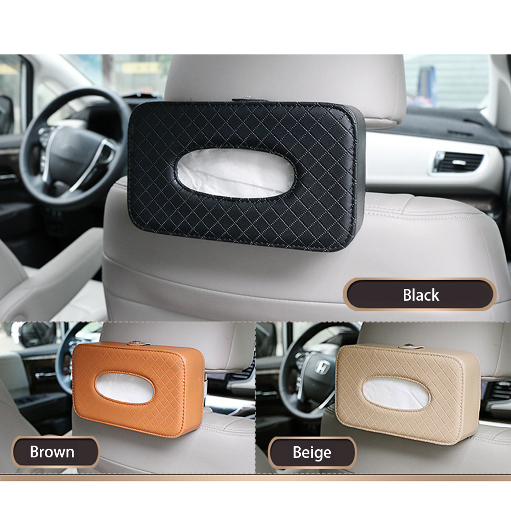 Universal Car Accessories Sun Visor CD Hanger Holder Tissue Box Paper Napkin New