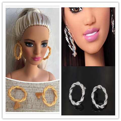 Original Earrings Doll Accessories Hiar bangs hairpins for Fashion 1/6 BABI/FR/IT/PP Doll ► Photo 1/6