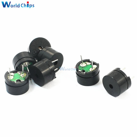 10pcs Universal Passive Buzzer Electromagnetic Impedance 16 ohms AC / 2KHz 3V 5V 12V Universal ► Photo 1/4