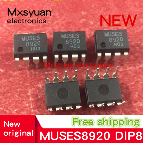 1pcs~10pcs 100% New original MUSES 8920 MUSES8920 MUSES8920D DIP8 audio FET input op-amp  Free freight ► Photo 1/1