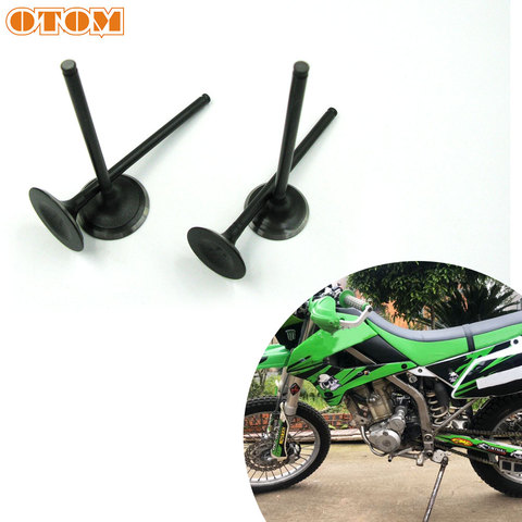 OTOM For KAWASAKI KLX 250 250R Loncin YF300 SUZUKI Motorcycle Intake & Exhaust Valve Stem Kit Pit Street Bike Engine Spare Parts ► Photo 1/6