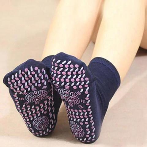 1Pair Self-heating Physiotherapy Socks Tourmaline Magnetic Therapy Foot massage Socks Healthy Care Arthritis Feet Massager ► Photo 1/6