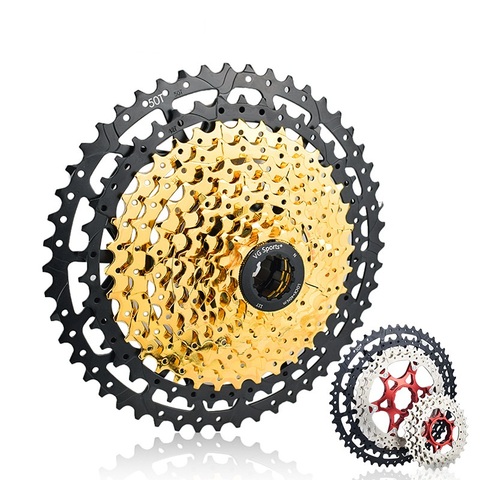 MTB 10 11 12 Speed Cassette Wide Ratio Freewheel Mountain Bike Sprocket 11-40T 42T 46T 50T Compatible with Shimano Sram Sunrace ► Photo 1/6