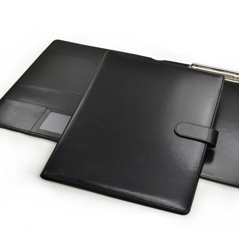 Free shipping High-grade imitation leather A4 folder / multifunction leather folder Conference ► Photo 1/5