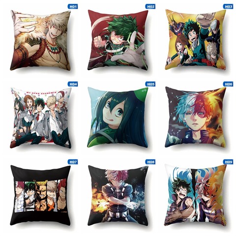 Anime Manga Boku No Hero Academia My Hero Academia Midoriya Ikuhisa Pillow 45*45cm Pillow Case Cover Seat Bedding Cushion ► Photo 1/6