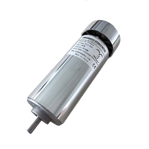 500W Air cooled spindle motor 0.5KW dc motor CNC engraving machine DC12V-48V high torque dc motor ► Photo 1/6