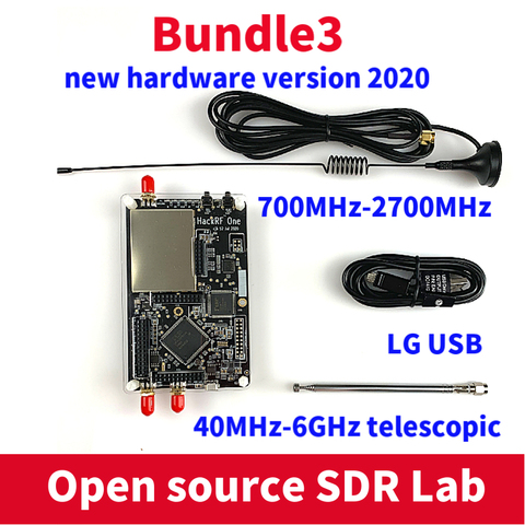2022 version Hardware HackRF One SDR Software Defined Radio 1MHz to 6GHz Mainboard Development board kit ► Photo 1/3