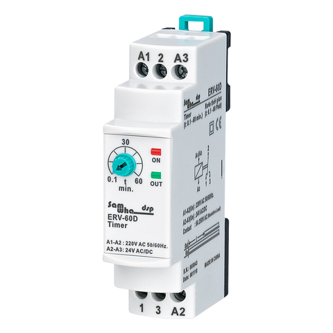 On Delay Time Relay Electronic Adjustable (0.1-60min.) ► Photo 1/5