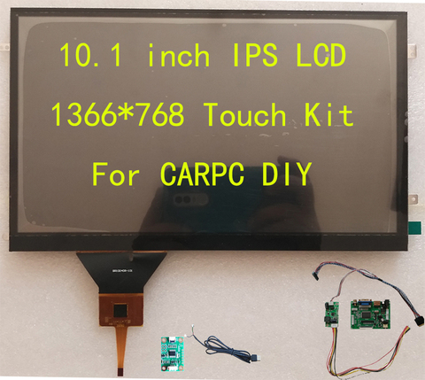 Car pc capacitive touch screen  10.1 tablet set carpc win8 win10 Raspberry Pi Android linux 1366*768 high Resolution, highlight ► Photo 1/1