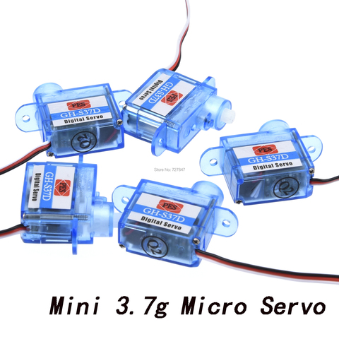 NEW PES GH-S37D 3.7g Servo Mini Micro Servo for RC plane Helicopter Boat Car ► Photo 1/6