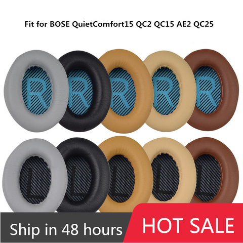 Replacement Earpads Cushion For Bose QuietComfort2 QC2 QC15 QC25 QC35 AE2 AE2i AE2w SoundTrue SoundLink Headphones High Protein ► Photo 1/6