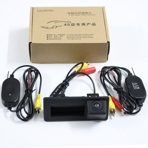 Lyudmila Wireless Reverse Camera For SKODA Octavia MK3 A7 5E 2016 2017 2022 Facelift Car Rear view Camera HD CCD Night Vision ► Photo 1/6