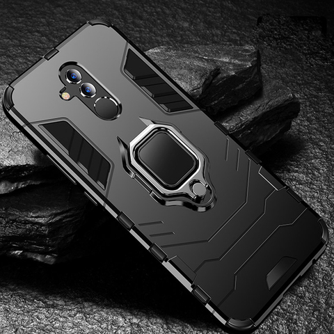 Mate 20 Lite Heavy Duty Armor Metal Ring Drop-proof Case For Huawei Mate 20 Lite SNE-LX1 SNE-L21 SNE-LX3 SNE-LX2L23 Couqe Fundas ► Photo 1/6