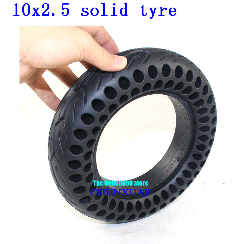 New 10 inch solid tire 10x2. 50 tire is suitable for electric scooter  balance drive bicycle tire 10x2. 5 pneumatic tire
