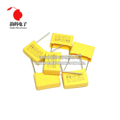 X2 Safety capacitor 275VAC 275V Pitch 7.5MM 10MM 15MM 22.5MM 27.5MM 0.01UF ~ 2.2UF Polypropylene film capacitor 10NF 100NF 1UF ► Photo 1/6