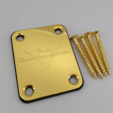 Guitar Neck Plate Custom Shop Gold For ST TL Guitar ► Photo 1/1