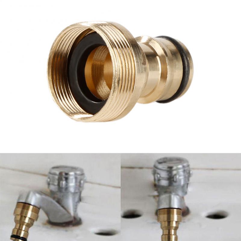 Brass Faucet Tap Quick Connector M20 Female Hose Pipe Adapter Fitting
