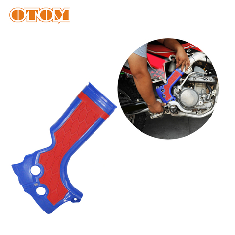 OTOM Motocross Guard Frame Frame For HONDA CRF250R CRF450R Dirt Street Bike Frame protection Shell Enduro Frame Guard ► Photo 1/6