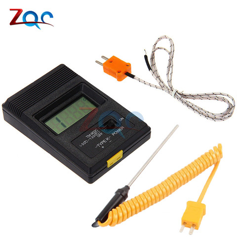 TM902C LED Digital Thermometer Temperature Meter K Type Thermocouple Sensor Probe Detector Meter -50C to 1300℃ ► Photo 1/6