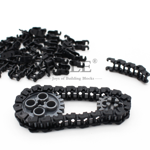 Technic Link Chain 3711 Train Car Wheel DIY Bricks Model Building Block Parts Compatible with Accessories Combination Mechanical ► Photo 1/5