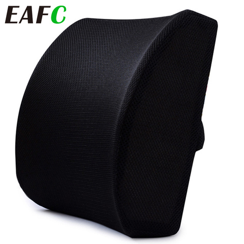 3 Color Soft Memory Foam Lumber Support Back Massager Pillow Back Massager Waist Cushion for Car Chair Home Office Relieve Pain ► Photo 1/6
