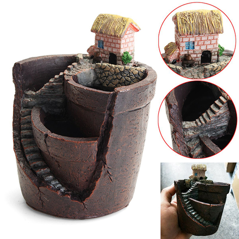 1  pc Sky Garden Succulent Plant House Herb Flower Basket Planter Pot Trough Box Bed ► Photo 1/6