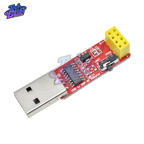 CH340 USB to ESP8266 Serial ESP-01 ESP-01S ESP01 ESP01S Wireless Wifi Developent Board Module for Arduino Programmer Adapter ► Photo 1/6