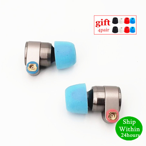 TINHIFI T2 earphones double dynamic drive HIFI bass earphone DJ metal 3.5mm earplug earphone with MMCX earphones TIN T2 T3 T4 ► Photo 1/6