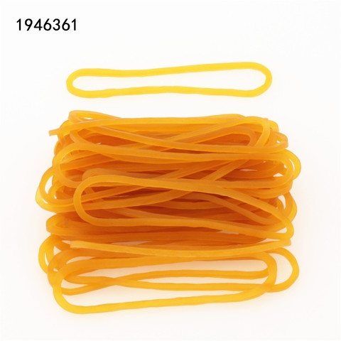 High quality 905 Yellow Rubber Bands Tapes Adhesives Fasteners Strong Elastic  Office Students  School Stationery Supplies ► Photo 1/6